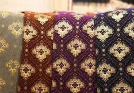 Jacquard curtain fabric
